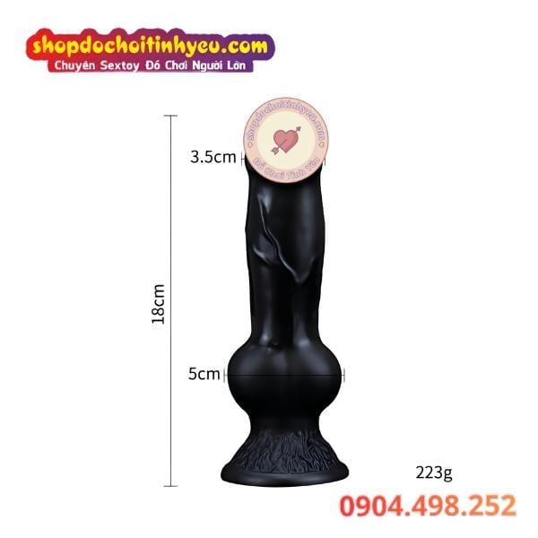 Dương Vật Chó Giả Mô Phỏng Cu Động Vật Doggy Độc Lạ Unisex