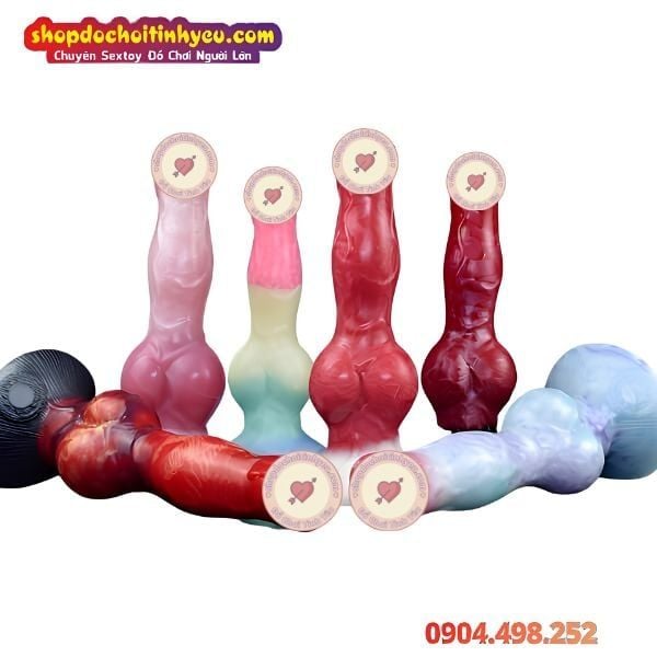Dương Vật Giả Chó Sói Dick Tinh Ranh Kích Thích Điểm G Mạnh