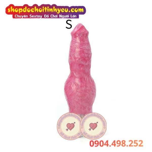 Dương Vật Chó Giả Thân To Có Bốn Tinh Hoàn Cọ Sát Cực Phê