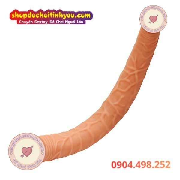 Dương vật giả đôi đầu mềm đủ size cho cặp đồng tính nữ les