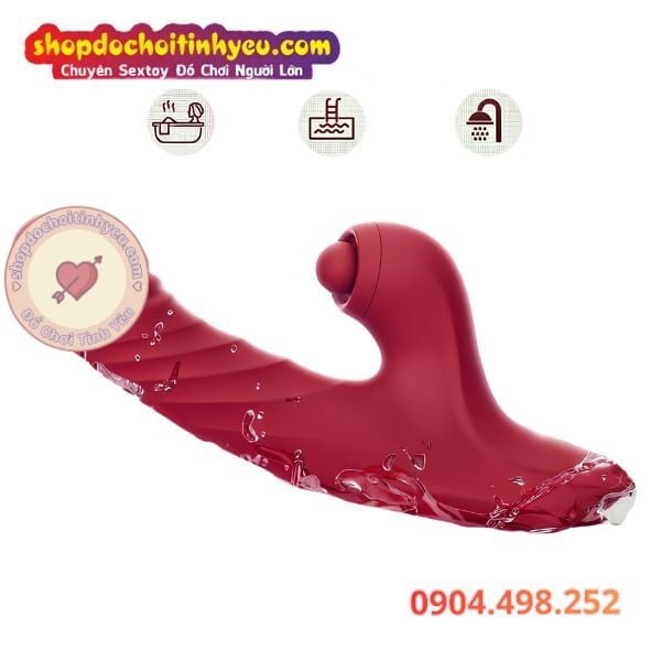 Dương Vật Giả Cầm Tay Rung Thụt Kèm Đầu Bi Tròn Gõ Mút Sướng