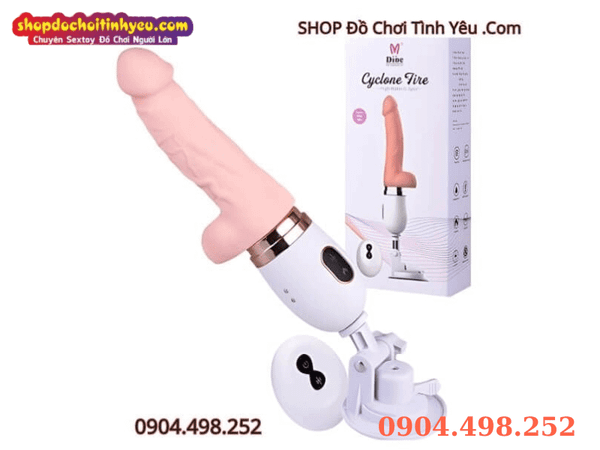 Dương vật CYCLONE FIRE tự động 7 chế độ
