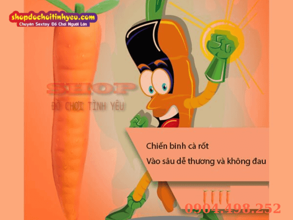 Máy rung hình củ cà rốt nhỏ gọn và tinh tế