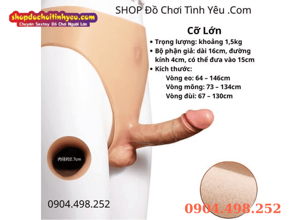 Dương vật giả nam tăng kích thước & cương cứng