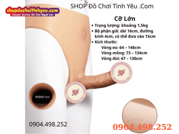 Dương vật giả nam tăng kích thước & cương cứng