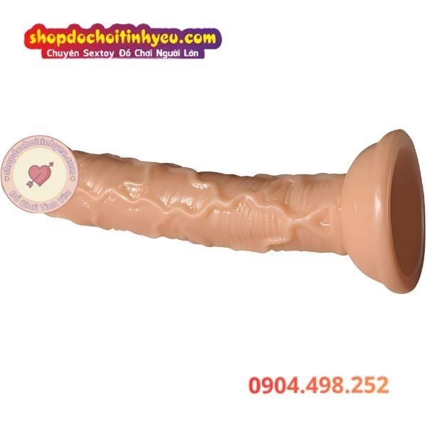 Dương Vật Giả Đế Hút Có Gân Nổi To Sần Sùi Ma Sát Mãnh Liệt