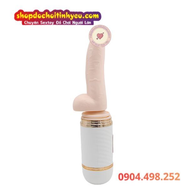 Dương vật giả dibe rung thụt tỏa nhiệt điều khiển từ xa