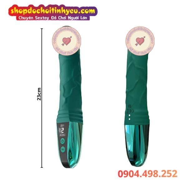 Dương Vật Giả Gân Nổi Cầm Tay Rung Mạnh Kích Thích Đa Điểm