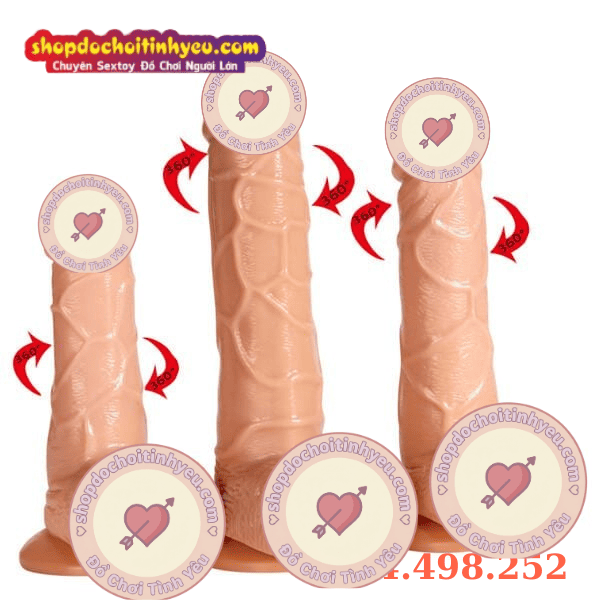 Dương vật giả giá rẻ rung xoay ngoáy