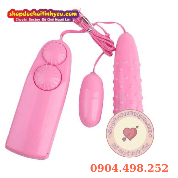 Dương vật giả kết hợp trứng rung giá rẻ