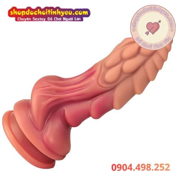 Dương Vật Giả Hình Rồng Có Vảy Nổi Massage Âm Đạo Hậu Môn