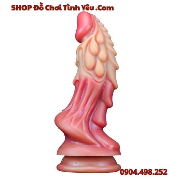 Dương Vật Giả Hình Rồng Có Vảy Nổi Massage Âm Đạo Hậu Môn