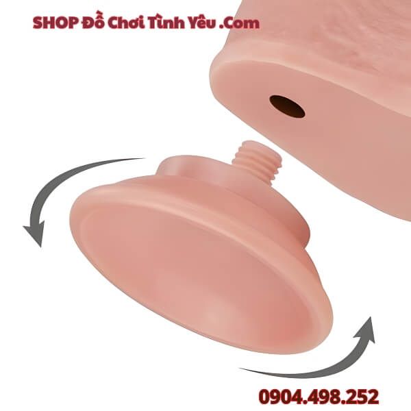 Dương Vật Giả Hít Tường Da Trượt Siêu Mềm SLIDING SKIN DONG
