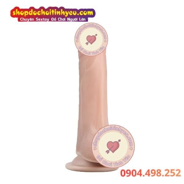 Dương Vật Giả Hít Tường Da Trượt Siêu Mềm SLIDING SKIN DONG