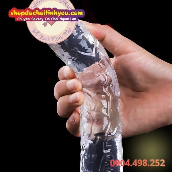 Dương vật giả hít tường trong suốt Tpe đủ size giá siêu rẻ