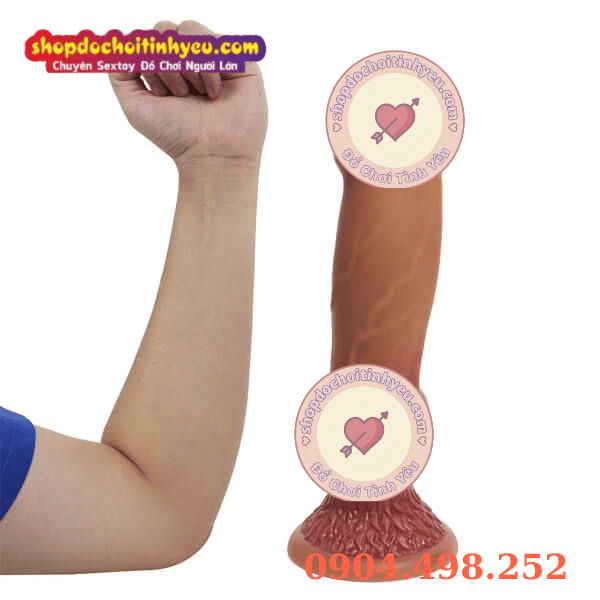 Dương vật giả có đế dán tường khổng lồ