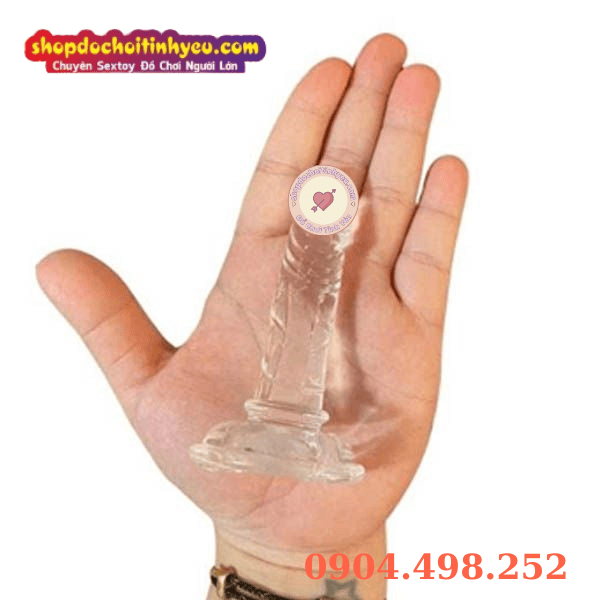 Dương vật giả mini trong suốt giá rẻ