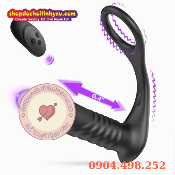 Máy massage hậu môn mô phỏng dương vật giả mini