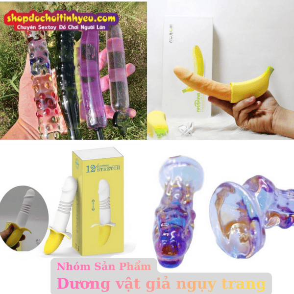 Dương vật giả ngụy trang kín đáo