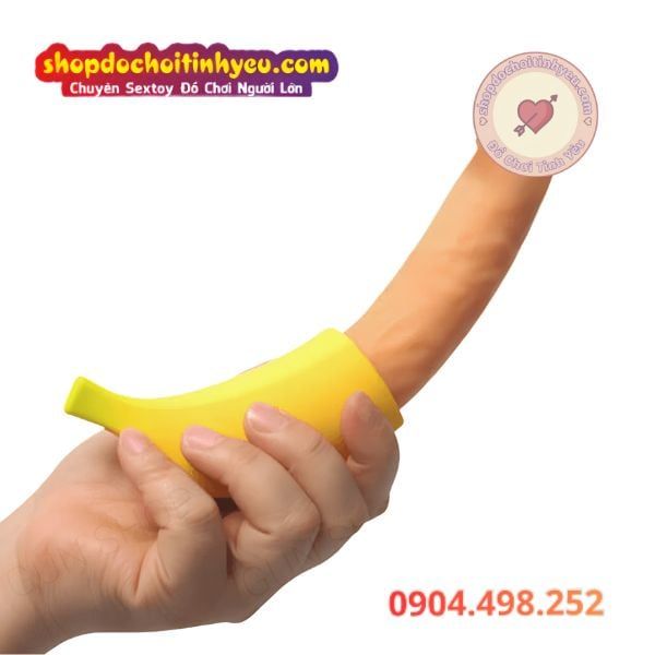 Dương vật giả rung ngụy trang hình trái chuối banana Moylan