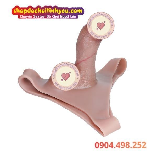 Dương Vật Giả Rỗng Ruột Nối Liền Quần Giúp Tăng Kích Thước