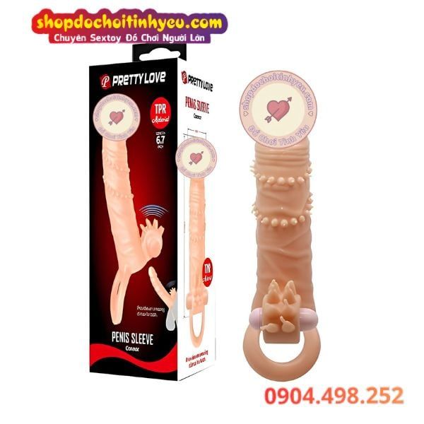 Dương Vật Giả Rỗng Ruột Quai Đeo Rung Gai Răng Sói Mềm Dẻo