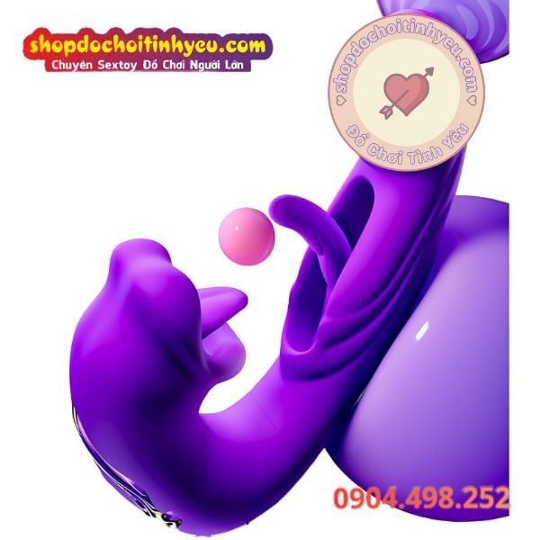 Dương Vật Giả Rung Thụt Đập Kèm Đầu Lưỡi Liếm Mút Kích Thích