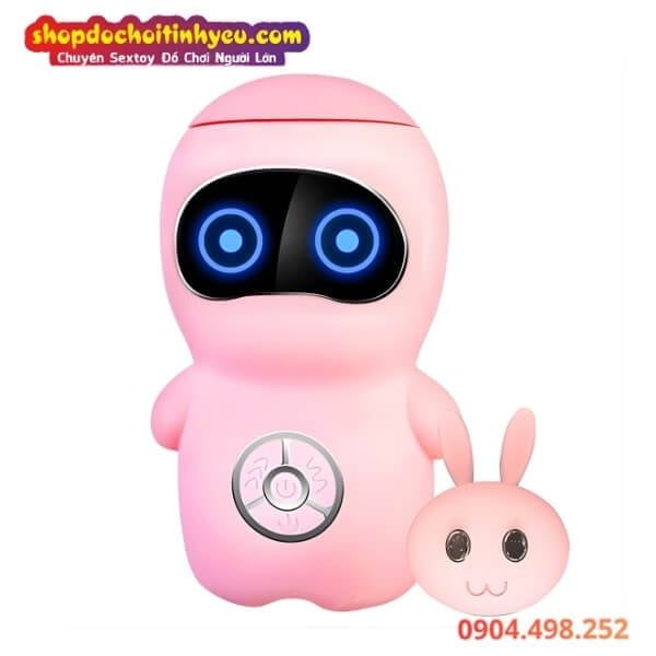 Dương Vật Giả Rung Thụt Tỏa Nhiệt Ngụy Trang Mô Hình Robot