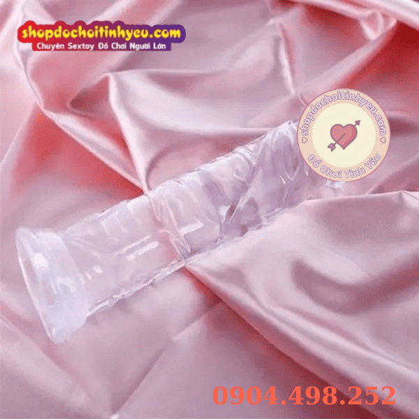 Dương vật giả trong suốt Tpe giá rẻ