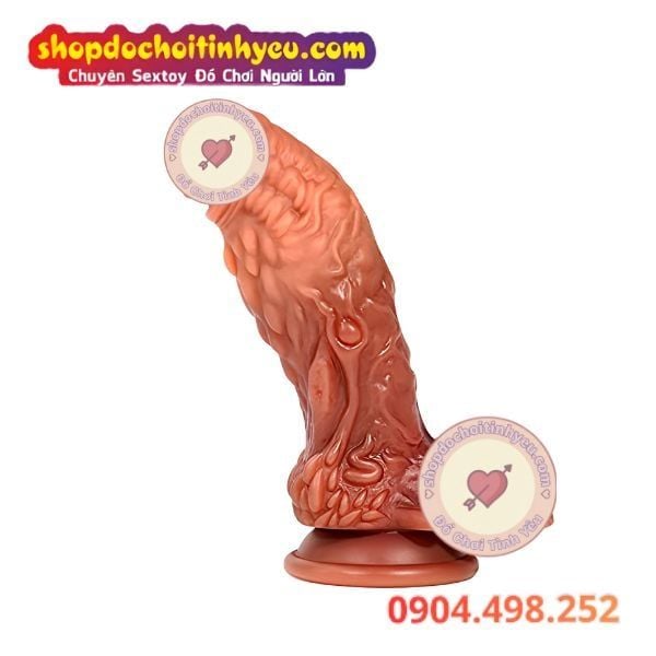 Dương Vật Giả To Khủng Đế Hít Có Gân Vảy Nổi Ma Sát Cực Sướng