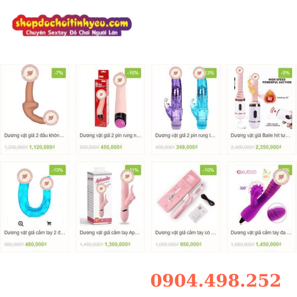 Shop bán dương vật giả giá rẻ