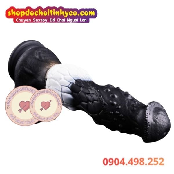 Dương Vật Ngựa Giả Vân Nổi Rung Thụt Sưởi Ấm Điều Khiển Từ Xa