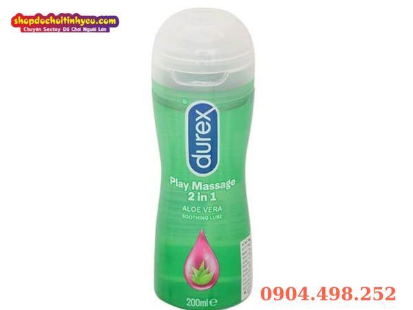 Gel Durex Play Massage 2in1 dưỡng da