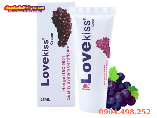 Gel bôi trơn LOVE KISS hương ngọt ngào