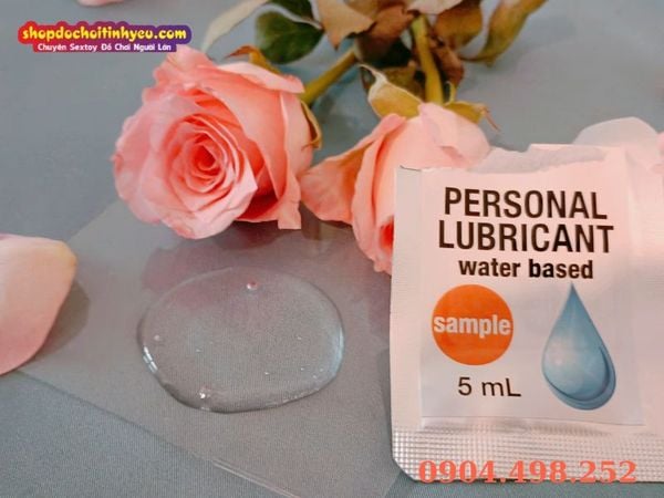 Gel bôi trơn mát lạnh tạo cảm giác the mát kích thích và tăng khoái cảm