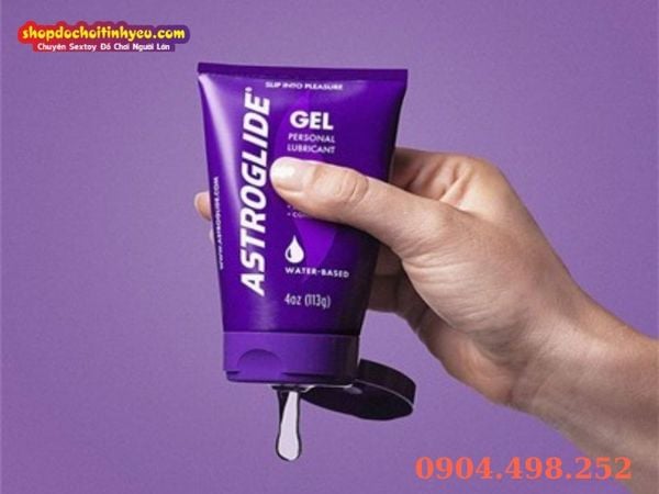 Gel bôi trơn mát lạnh gốc nước an toàn cho bao cao su và sextoy