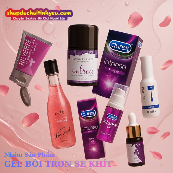 Gel bôi trơn se khít làm hồng vùng kín tăng tự tin khi yêu