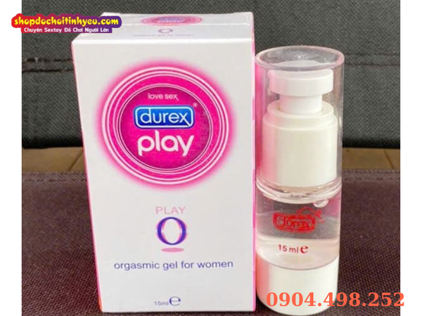 Gel bôi trơn Durex Play O 15ml kích thích nữ chính hãng