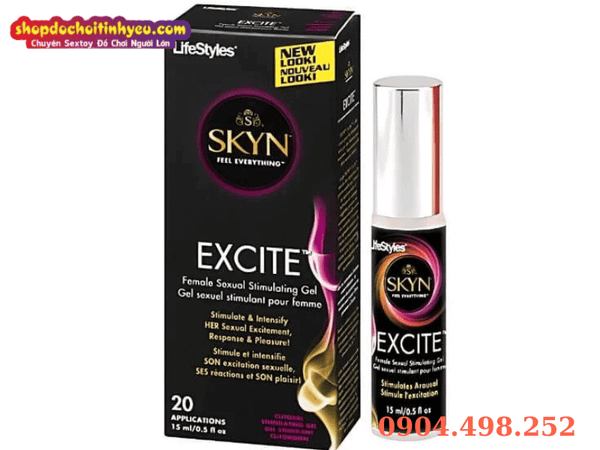 Gel Bôi Trơn Kích Thích Tăng Khoái Cảm Nữ LIFESTYLES EXCITE