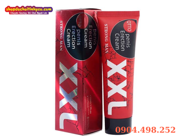 Kem STRONG MAN XXL tăng cường cương cứng hiệu quả