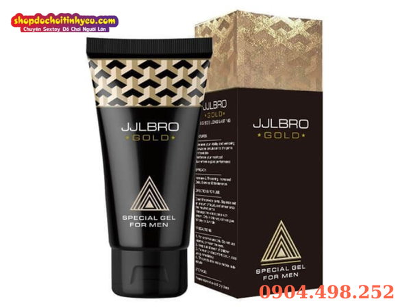 Gel JJLBRO GOLD tăng kích thước và độ cứng tự nhiên