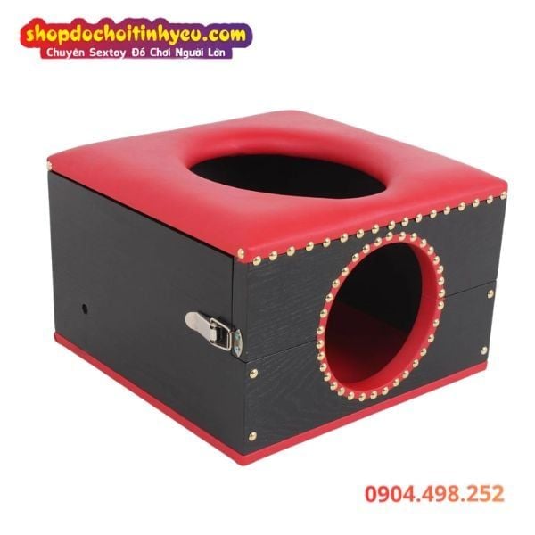 Ghế Huấn Luyện Khóa Tay Bắt Bạn Tình Chui Đầu Bú Liếm Âm Đạo
