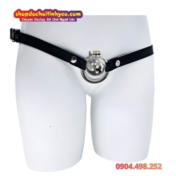 Khóa Trinh Tiết Kiểu Nắp Nồi Kim Loại Không Cho Cương Cứng