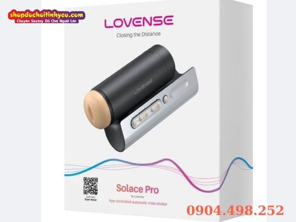 Cốc thủ dâm tự động Lovense Solace Pro kết nối app mang lại khoái cảm chân thật