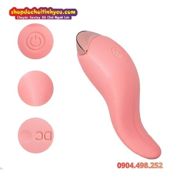 Lưỡi Liếm Sưởi Ấm Mềm Mại Massage Âm Đạo Thủ Dâm Làm Tình