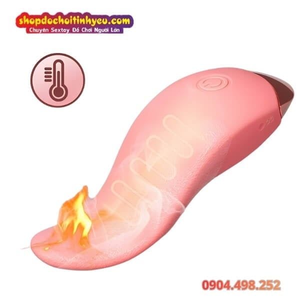 Lưỡi Liếm Sưởi Ấm Mềm Mại Massage Âm Đạo Thủ Dâm Làm Tình