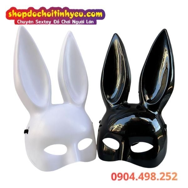 Mặt Nạ Cosplay Nàng Thỏ Hư Hỏng Bí Ẩn Quyến Rũ Người Tình