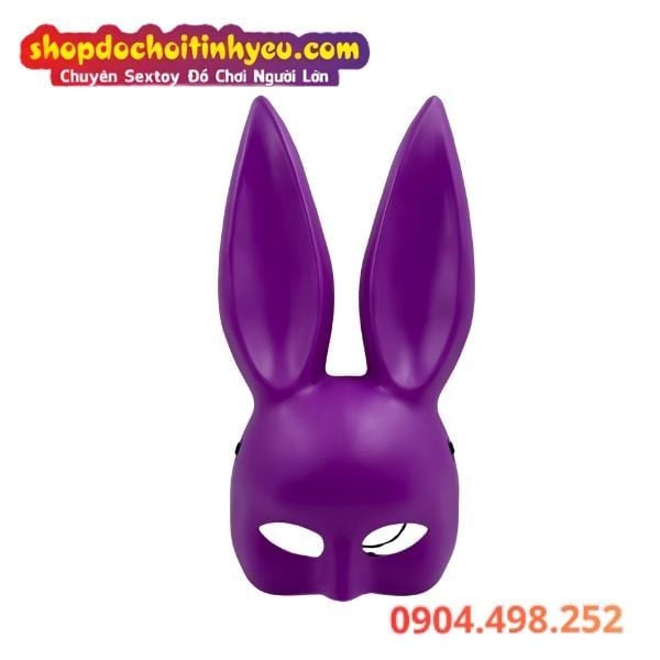 Mặt Nạ Cosplay Nàng Thỏ Hư Hỏng Bí Ẩn Quyến Rũ Người Tình