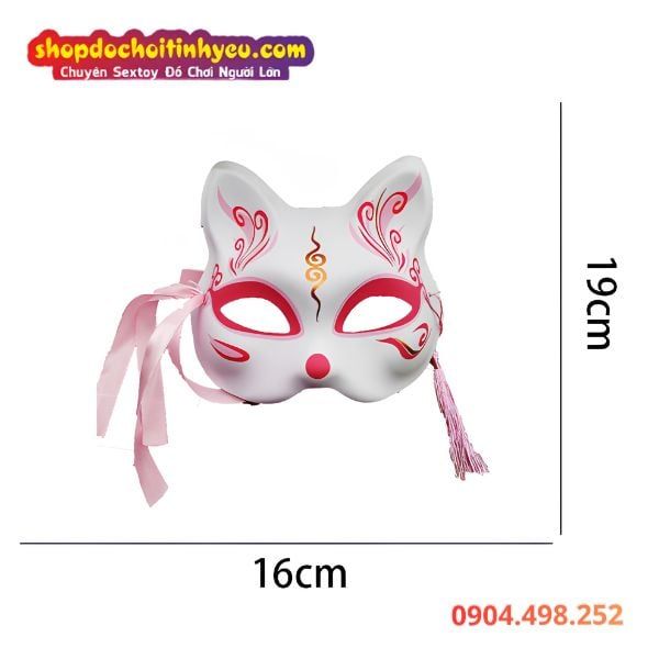 Mặt Nạ Hóa Trang Nàng Hồ Ly Quyến Rũ Bạn Tình Trong Đêm