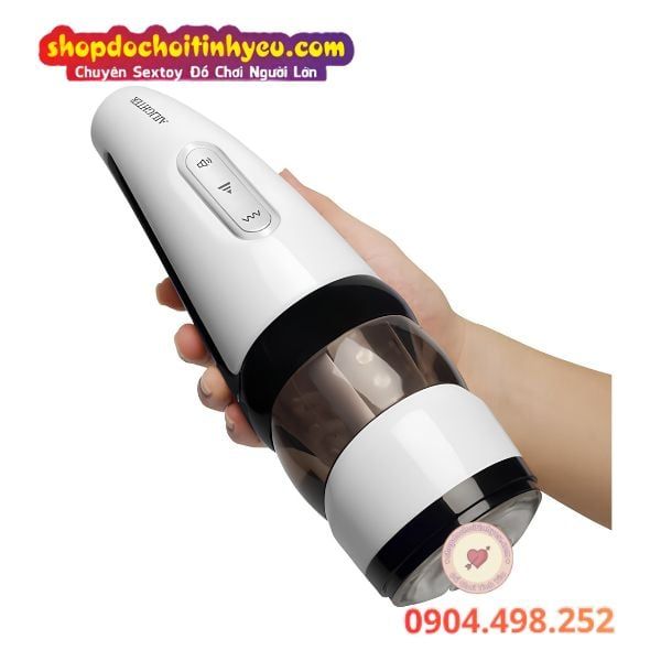 Máy âm đạo giả rung xoay thụt tự động Katerina 4 hít tường